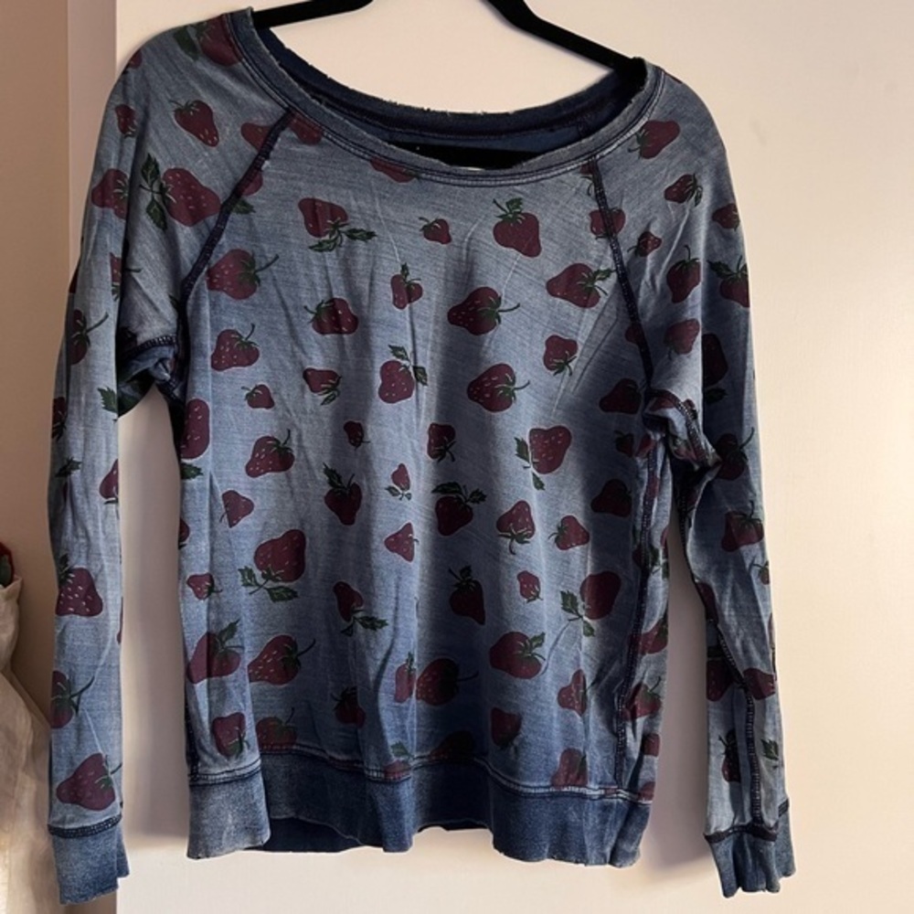 Current/Elliot strawberry top